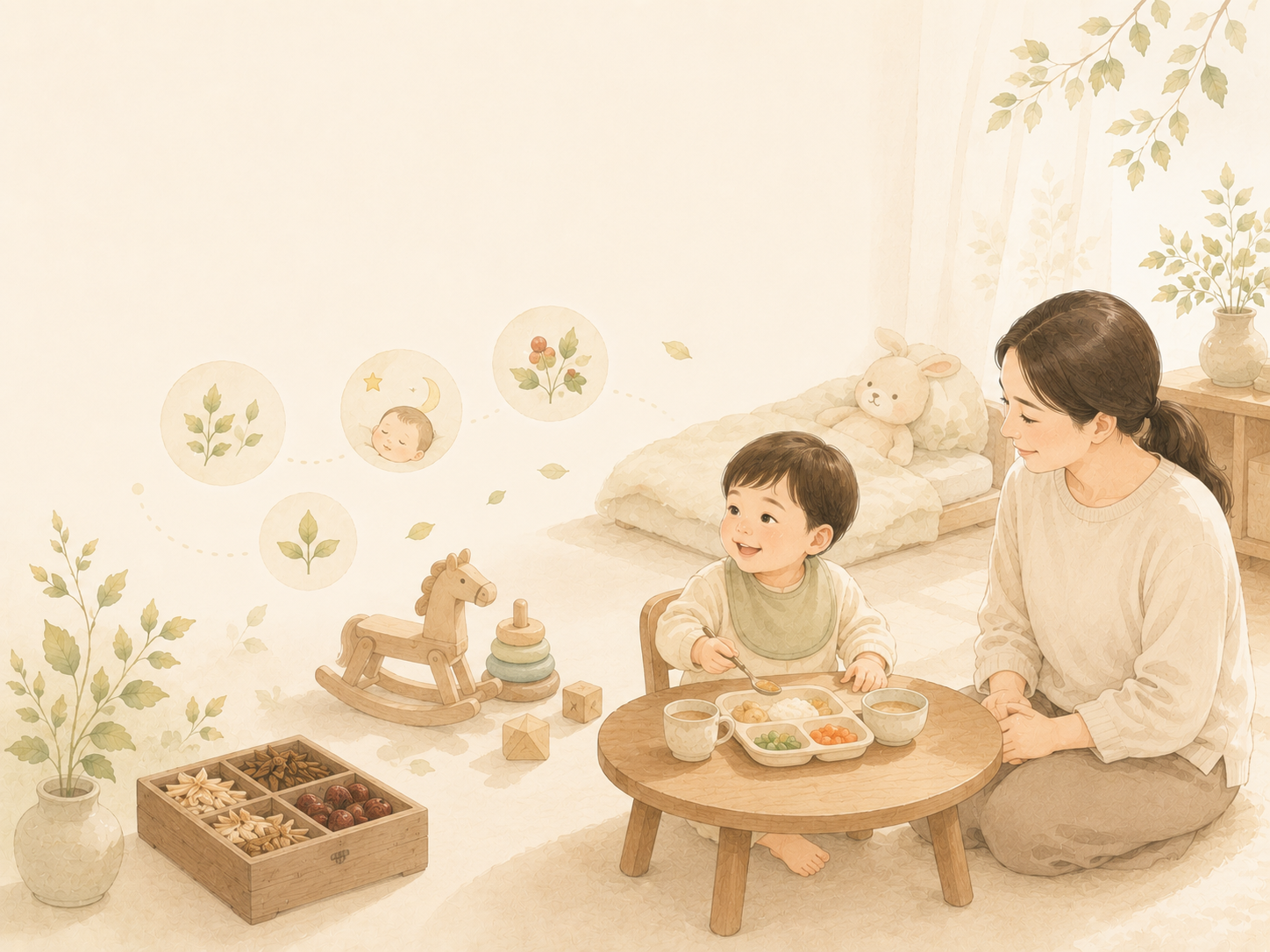 24~36개월 성장클리닉 안내 삽화
